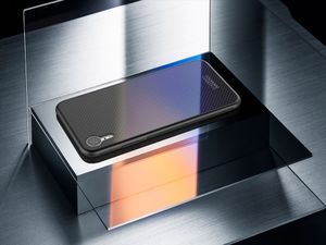 Nillkin Etui Tempered Plaid iPhone XR Blue 6