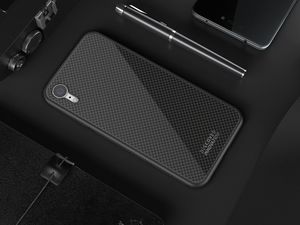 Nillkin Etui Tempered Plaid iPhone XR Blue 8