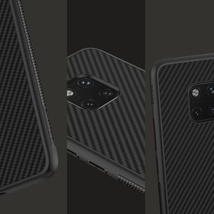 Nillkin Etui Synthetic Fiber Mate 20 Pro czarne 6