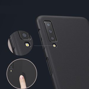 Nillkin Etui Frosted Shield Samsung Galaxy A7 2018 - Black uniwersalny 4