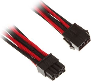 BitFenix ATX/EPS 8-pin - ATX/EPS 8-pin, 0.45m, Czerwony (BFAMSC8EPS45RKKRP) 1