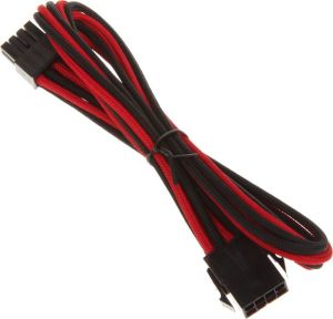 BitFenix ATX/EPS 8-pin - ATX/EPS 8-pin, 0.45m, Czerwony (BFAMSC8EPS45RKKRP) 2