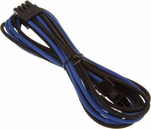 BitFenix ATX/EPS 8-pin - ATX/EPS 8-pin, 0.45m, Niebieski (BFAMSC8EPS45BKKRP) 2