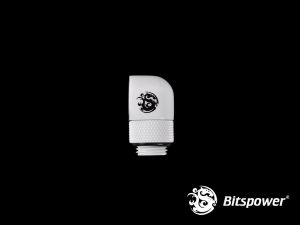 BitsPower 1/4", biały (BP-DW90R) 4