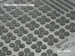 Rezaw-Plast DYWANIKI GUMOWE CZARNE-MAZDA 2 IV 14- /4SZT/ 200814 REZAWPLAST 4