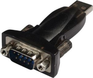 Adapter USB LogiLink USB - RS-232 Czarny  (AU0002E) 1