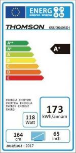 Telewizor Thomson 65UD6406 LCD 65'' 4K (Ultra HD) Smart TV 2.0 3