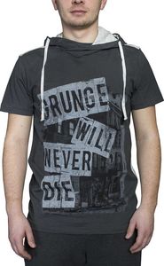 Adidas Koszulka męska Neo Grunge Tee szara r. XS (B85129) 1