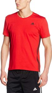 Adidas Koszulka męska Ess Mid Tee czerwona r. XS (AY6206) 1