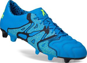 Adidas Buty piłkarskie X 15.1 Fg/Ag Leather niebieskie r. 39 1/3 (S77884) 1