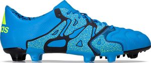 Adidas Buty piłkarskie X 15.1 Fg/Ag Leather niebieskie r. 39 1/3 (S77884) 6