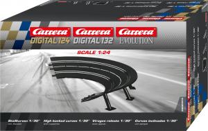 Carrera Pochyły zakręt 1/30 6 szt.  (GCX3160) 1