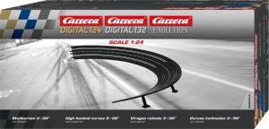 Carrera Zakręt pochyły 3/30 6 szt.  (GCX3180) 1