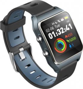 Smartwatch Umax U-Band P1 PRO Czarno-niebieski  (UB523) 4