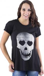 Adidas Koszulka damska Skull czarno-biała r. XS (Z64628) 1