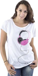 Adidas Koszulka damska Neo Headphone Tee biała r. S (Z90858) 1