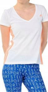 Adidas Koszulka damska Essencial Mid 3S Tee biała r. XS (S88577) 1