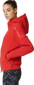 Adidas Bluza damska Zne Hoody czerwona r. L (AZ0199) 1