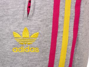 Adidas Spodnie damskie Firebird Track Pant Fleece Multicolored szare r. 38 (G84410) 6
