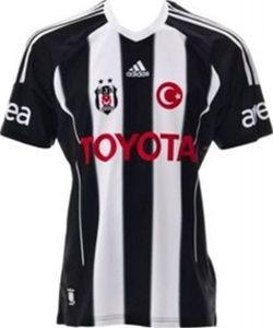 Adidas Koszulka piłkarska Besiktas Bjk 11 Away Rep Jersey Ss czarna r. 140 (L20076) 1