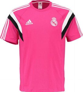 Adidas Koszulka dziecięca Real Tee Y różowa r. 176 (F84287) 1