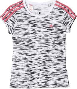 Adidas Koszulka dziecięca Ess 3S Tee biało-czarna r. 110 (AB4864) 1