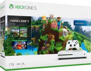 Microsoft Xbox One S 1TB + Minecraft + Minecraft Story Mode 1