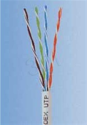 Madex Kabel sieciowy, UTP, PVC, 100m, szary (8128-422-213) 1