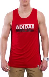 Adidas Koszulka męska Gfx Rev Jers czerwona r. XXL (W56493) 1