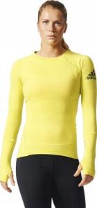 Adidas Koszulka termoaktywna Climaheat Tee zółta r. M (AY8604) 1