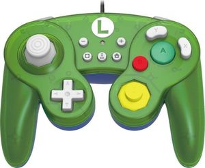 Pad Hori Switch GameCube Style BattlePad - Luigi (NSW-136U) 1