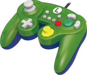 Pad Hori Switch GameCube Style BattlePad - Luigi (NSW-136U) 2