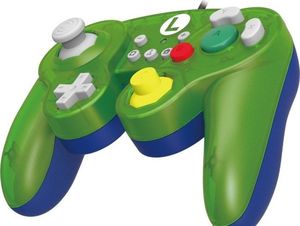 Pad Hori Switch GameCube Style BattlePad - Luigi (NSW-136U) 4