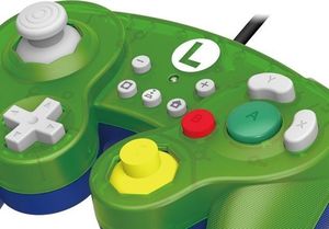 Pad Hori Switch GameCube Style BattlePad - Luigi (NSW-136U) 5