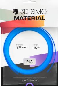 3DSimo Filament PLA Zestaw kolorów - FLUORESCENT niebieski, zielony (G3D3007) 2