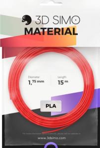 3DSimo Filament PLA Zestaw kolorów - czerwony, fioletowy, zielony (G3D3002) 1