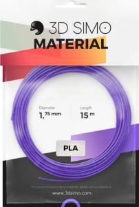 3DSimo Filament PLA Zestaw kolorów - czerwony, fioletowy, zielony (G3D3002) 2