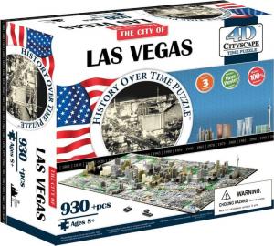 4D City Puzzle Las Vegas 1