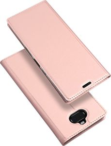 Dux Ducis Skin Pro etui pokrowiec z klapką Sony Xperia XA3 różowy uniwersalny 1