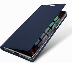 Dux Ducis Skin Pro etui pokrowiec z klapką Sony Xperia XA3 niebieski uniwersalny 13