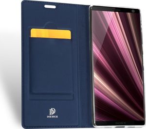 Dux Ducis Skin Pro etui pokrowiec z klapką Sony Xperia XA3 niebieski uniwersalny 3