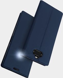 Dux Ducis Skin Pro etui pokrowiec z klapką Sony Xperia XA3 niebieski uniwersalny 10