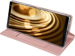 Dux Ducis Skin Pro etui pokrowiec z klapką Sony Xperia XA3 czarny uniwersalny 15