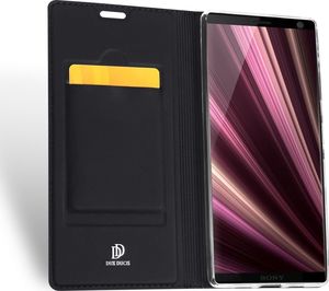 Dux Ducis Skin Pro etui pokrowiec z klapką Sony Xperia XA3 czarny uniwersalny 3