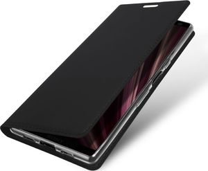 Dux Ducis Skin Pro etui pokrowiec z klapką Sony Xperia XA3 czarny uniwersalny 4