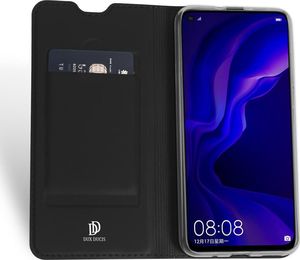 Dux Ducis DUX DUCIS Skin Pro etui pokrowiec z klapką Huawei Nova 4 czarny uniwersalny 3