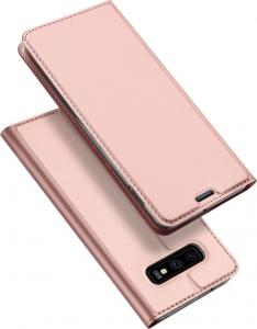 Dux Ducis Skin Pro etui pokrowiec z klapką Samsung Galaxy S10 + różowy 1
