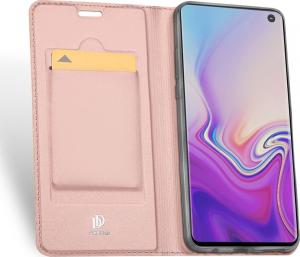 Dux Ducis Skin Pro etui pokrowiec z klapką Samsung Galaxy S10 + różowy 3
