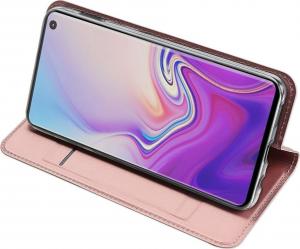 Dux Ducis DUX DUCIS Skin Pro etui pokrowiec z klapką Samsung Galaxy S10 Lite różowy uniwersalny 4