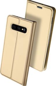 Dux Ducis Skin Pro etui pokrowiec z klapką Samsung Galaxy S10 Lite złoty 2